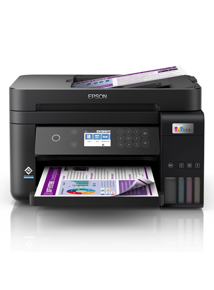Epson EcoTank ET-5800 A4 Print/Scan/Copy/Fax High Performance Business Ink Tank Printer, With Up To 2 Years Worth Of Ink